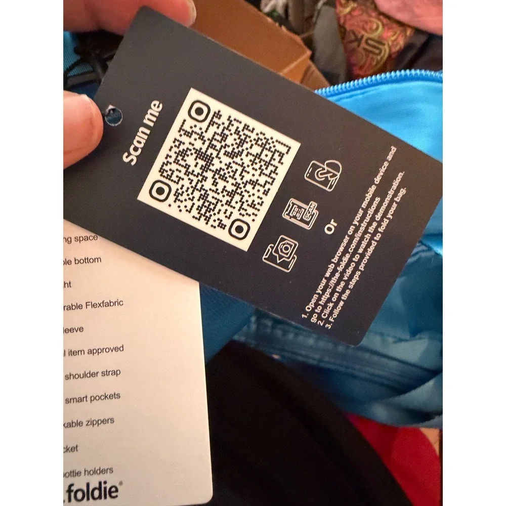 The Foldie foldie blue